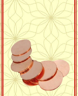 Copper Sheet Circles
